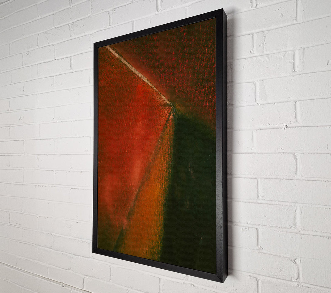 A Canvas Print of Crimson Canvas Hues Canvas Art