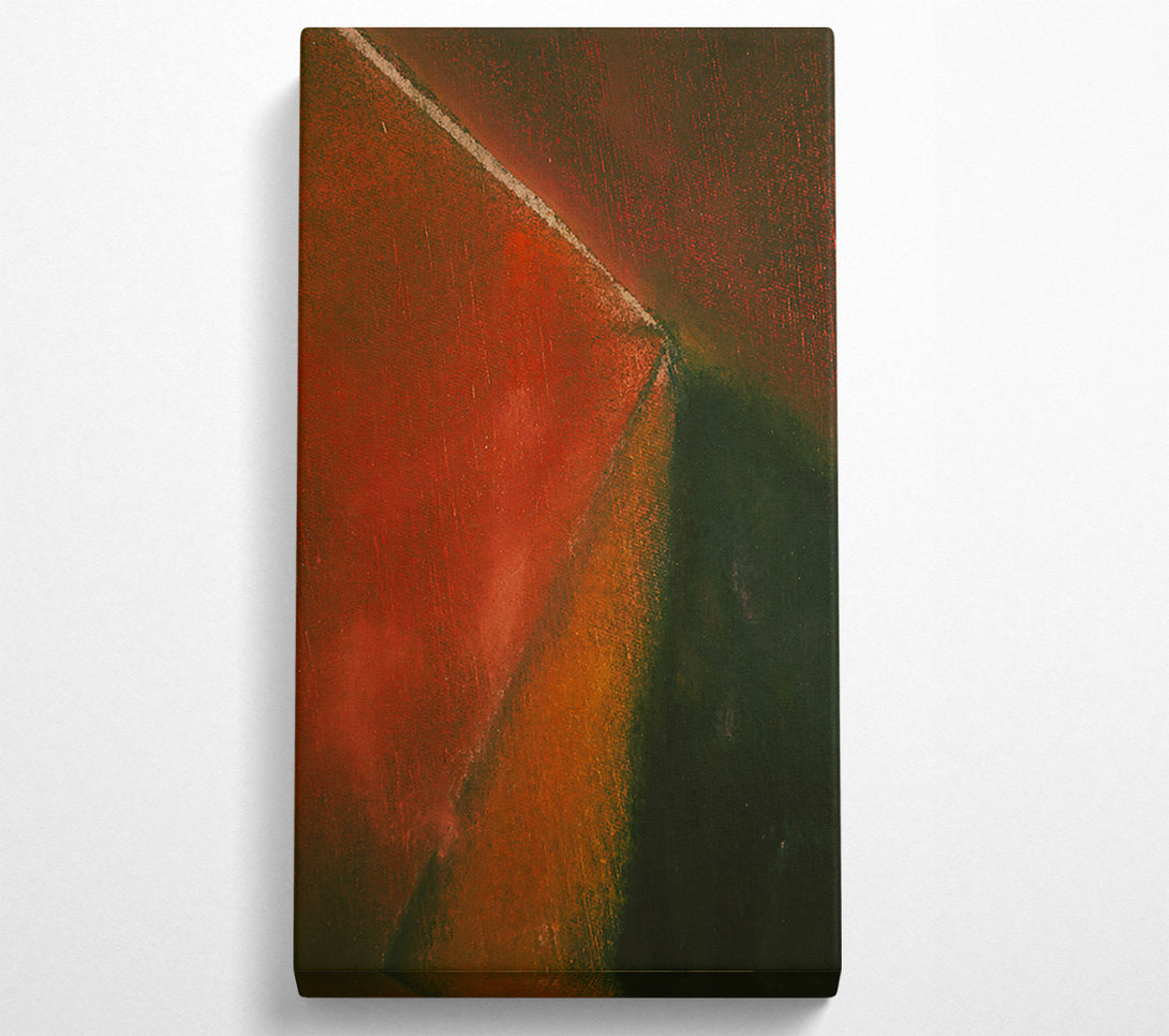  A Canvas Print of Crimson Canvas Hues Canvas Art