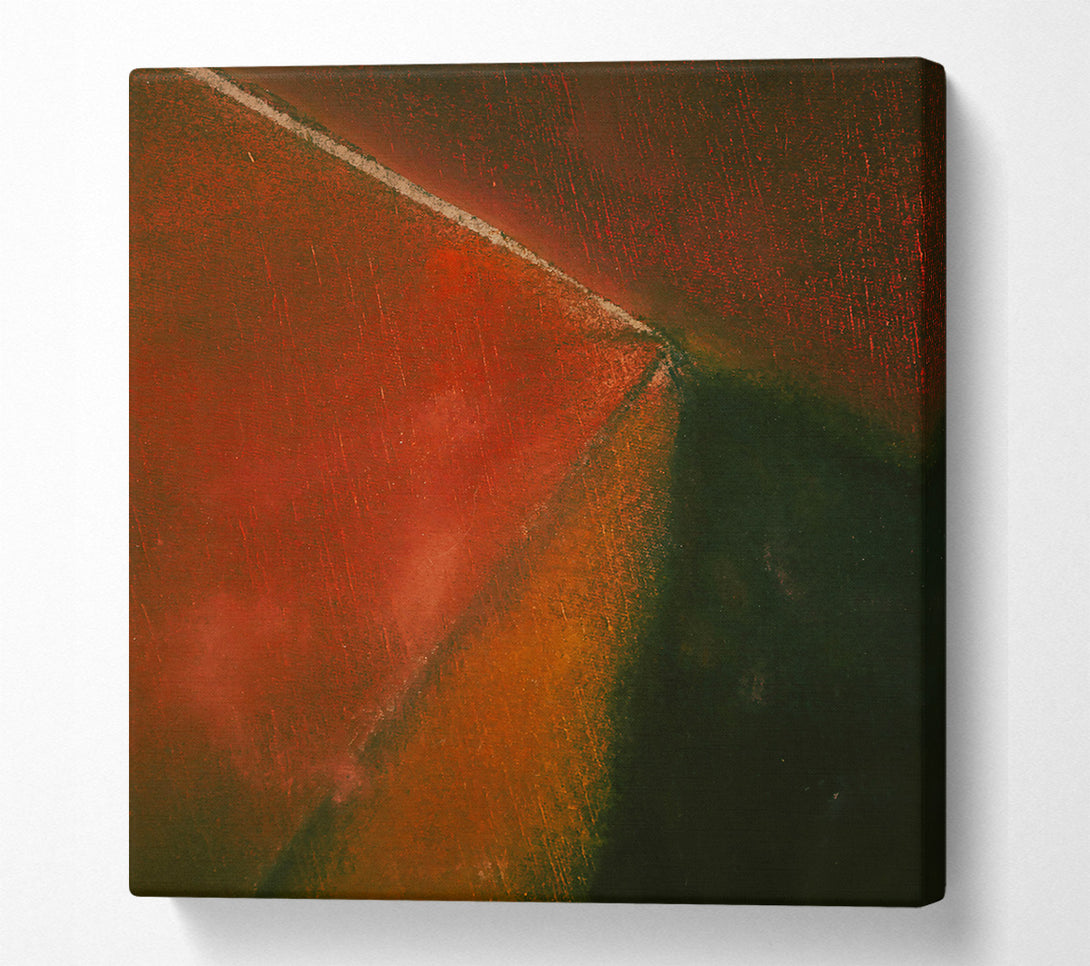  A Canvas Print of Crimson Canvas Hues Canvas Art