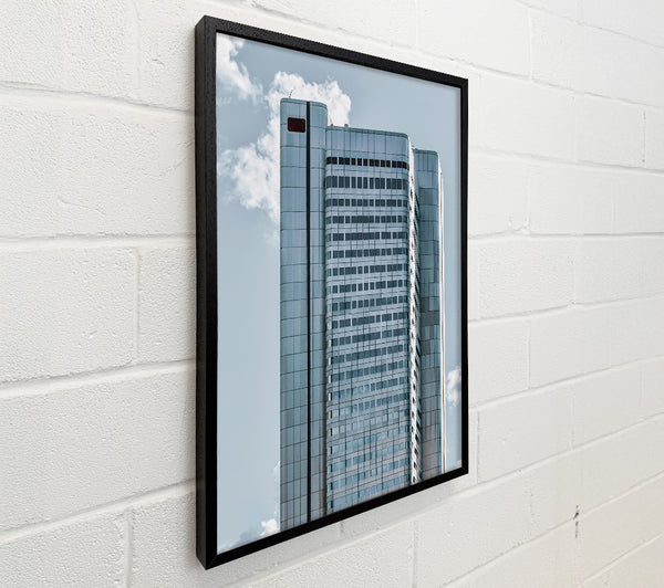 Azure Grid Skyscraper