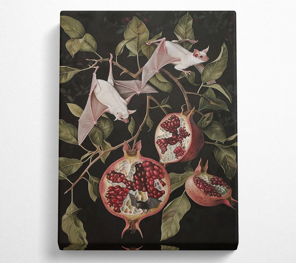 A Canvas Print of Crimson Bat Sanctuary Canvas Print
