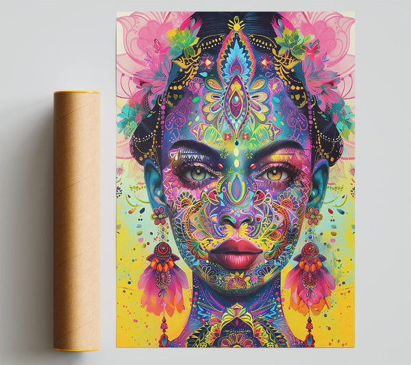 Yellow Flower Beauty Giclee Print
