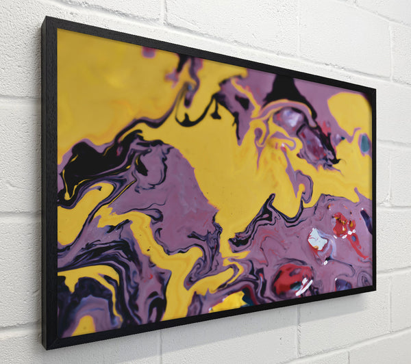 Yellow Swirling Chaos