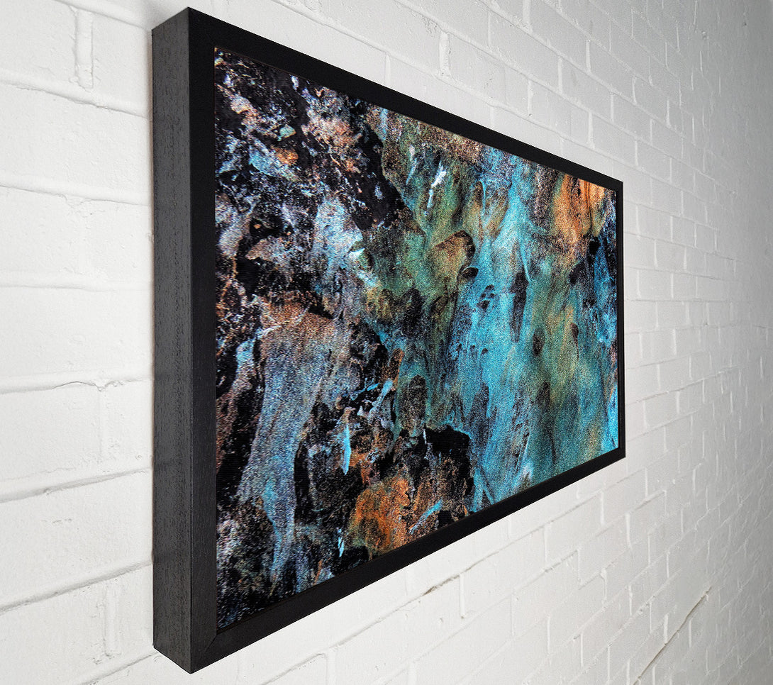  A Canvas Print of Azure Oceanic Dreams Canvas Print