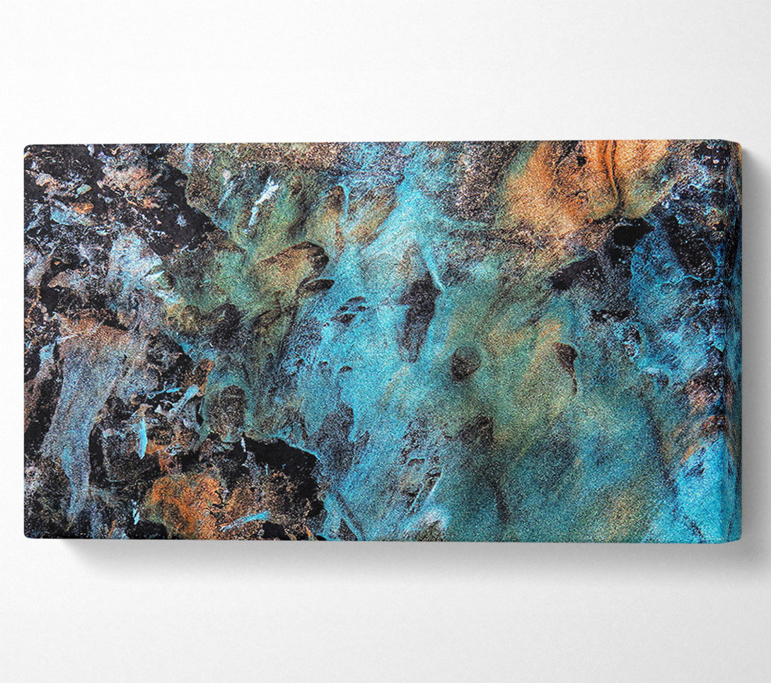  A Canvas Print of Azure Oceanic Dreams Canvas Print