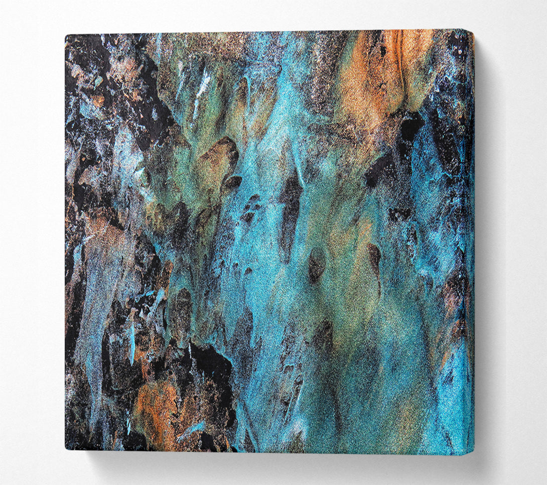  A Canvas Print of Azure Oceanic Dreams Canvas Print