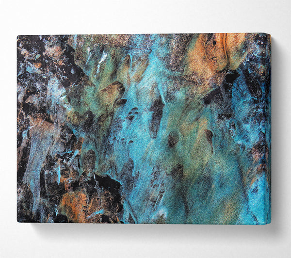  A Canvas Print of Azure Oceanic Dreams Canvas Print