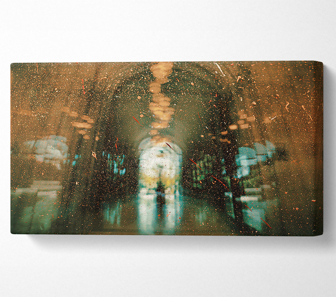  A Canvas Print of The Golden Haze Canvas Print