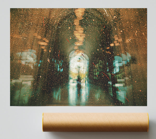 The Golden Haze Print