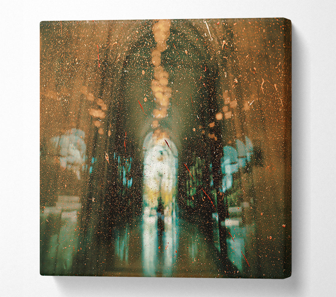  A Canvas Print of The Golden Haze Canvas Print