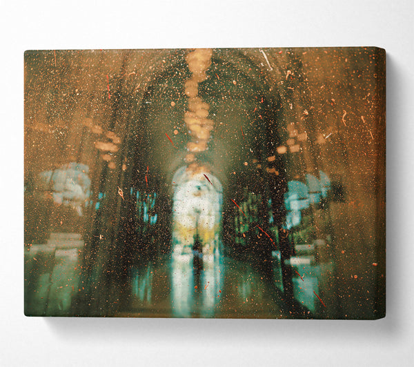 A Canvas Print of The Golden Haze Canvas Print