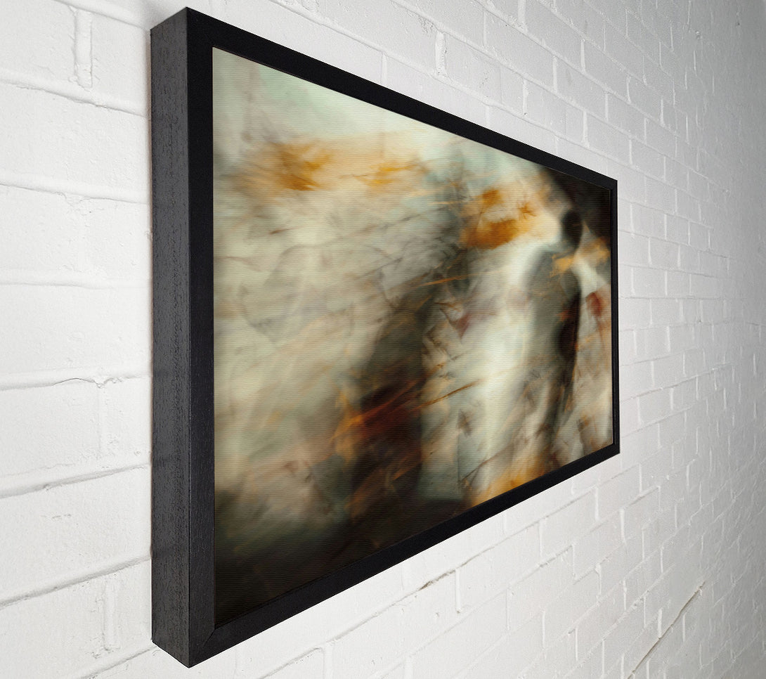  A Canvas Print of Golden Haze Shadows Canvas Wall Art