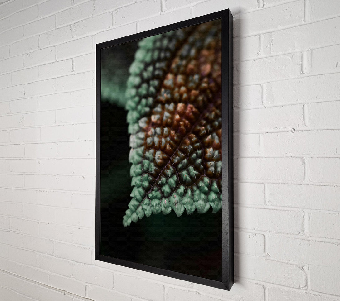  A Canvas Print of Emerald Velvet Texture Canvas Wall Art