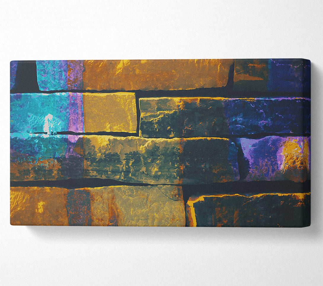  A Canvas Print of Golden Brick Dreams Canvas Print