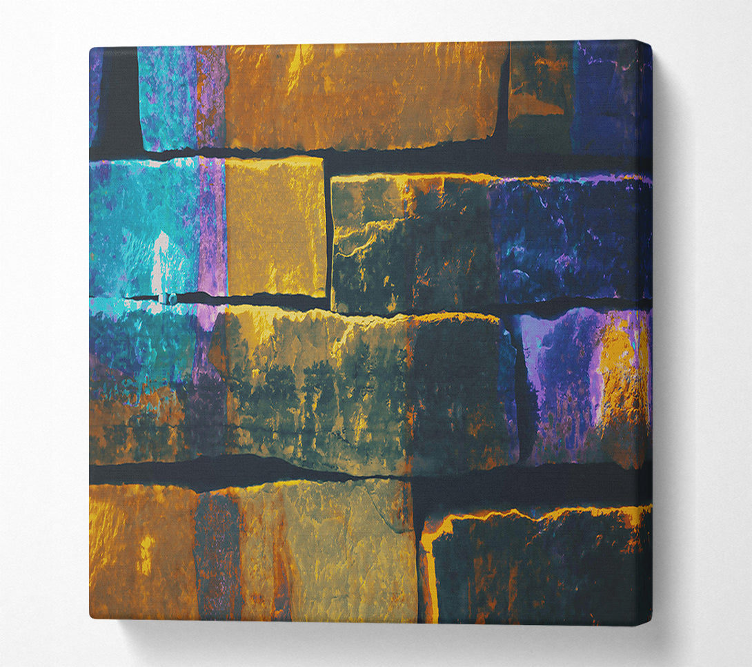  A Canvas Print of Golden Brick Dreams Canvas Print
