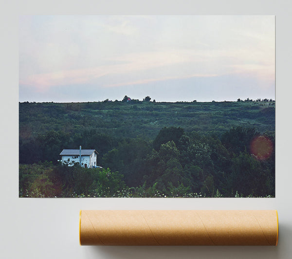 Pink Sky Solitude Giclee Print