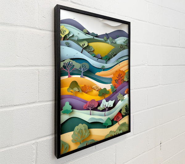 Yellow Papercut Hills