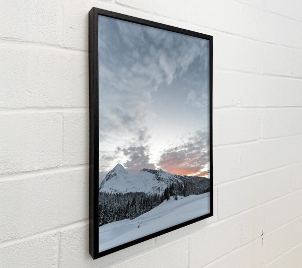 Pink Sky Mountaintops