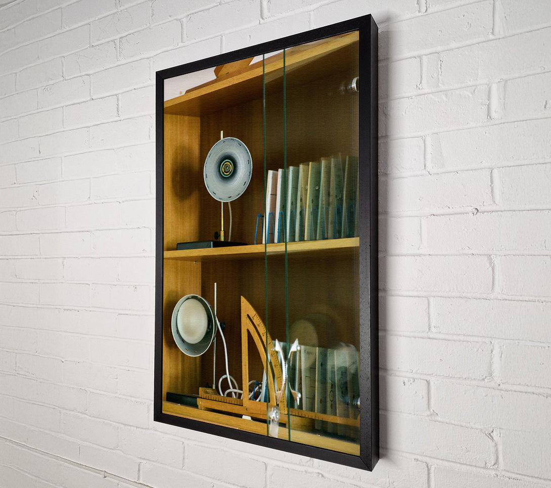  A Canvas Print of Silver In The Glass Case Canvas Wall Art