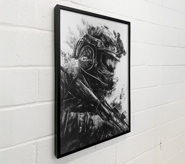 Black And White Combat
