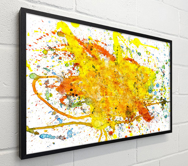Golden Splatter Burst