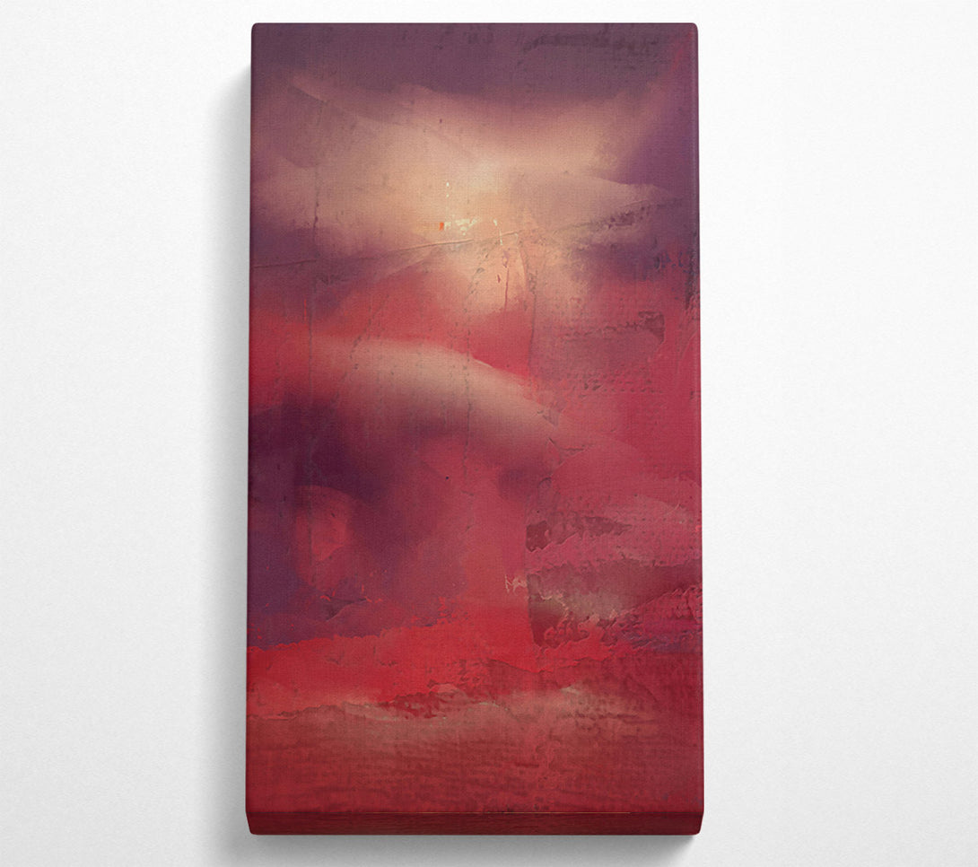  A Canvas Print of Crimson Painted Dreams Canvas Wall Art