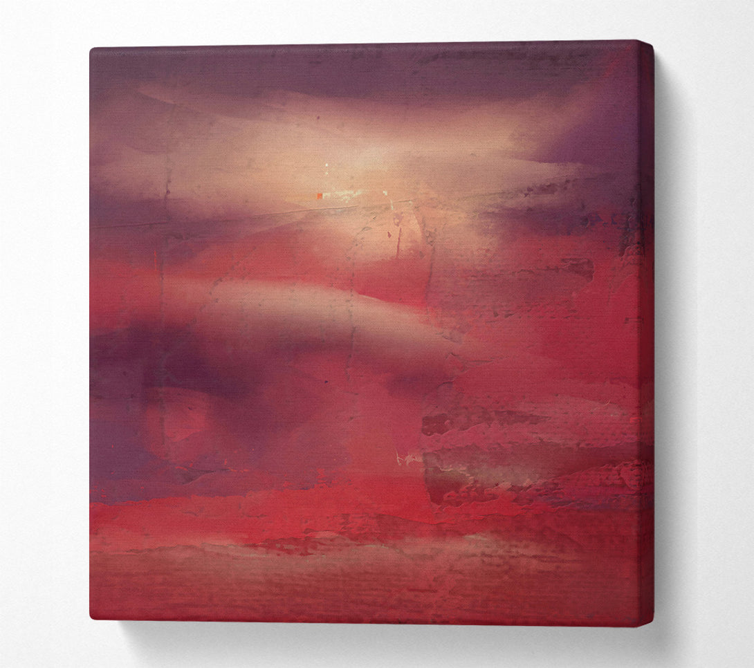  A Canvas Print of Crimson Painted Dreams Canvas Wall Art