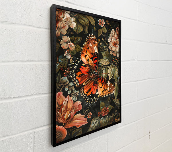 Orange Bloom Butterfly