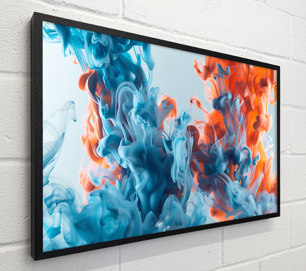 Azure And Coral Dance