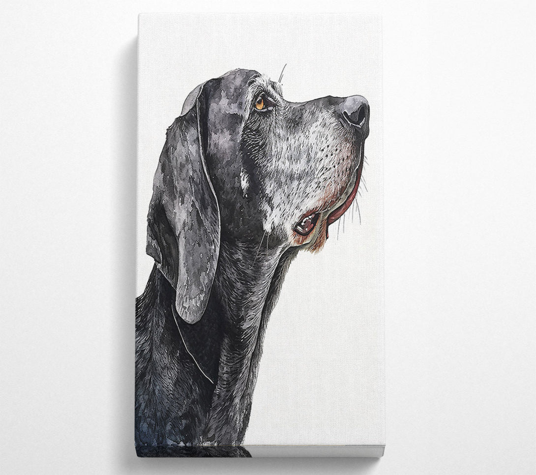  A Canvas Print of Grey Hues Of Hope Canvas Print
