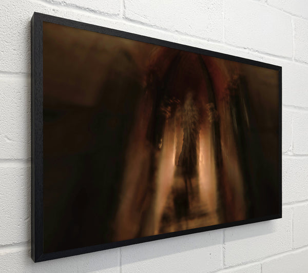 Golden Hallway Visions