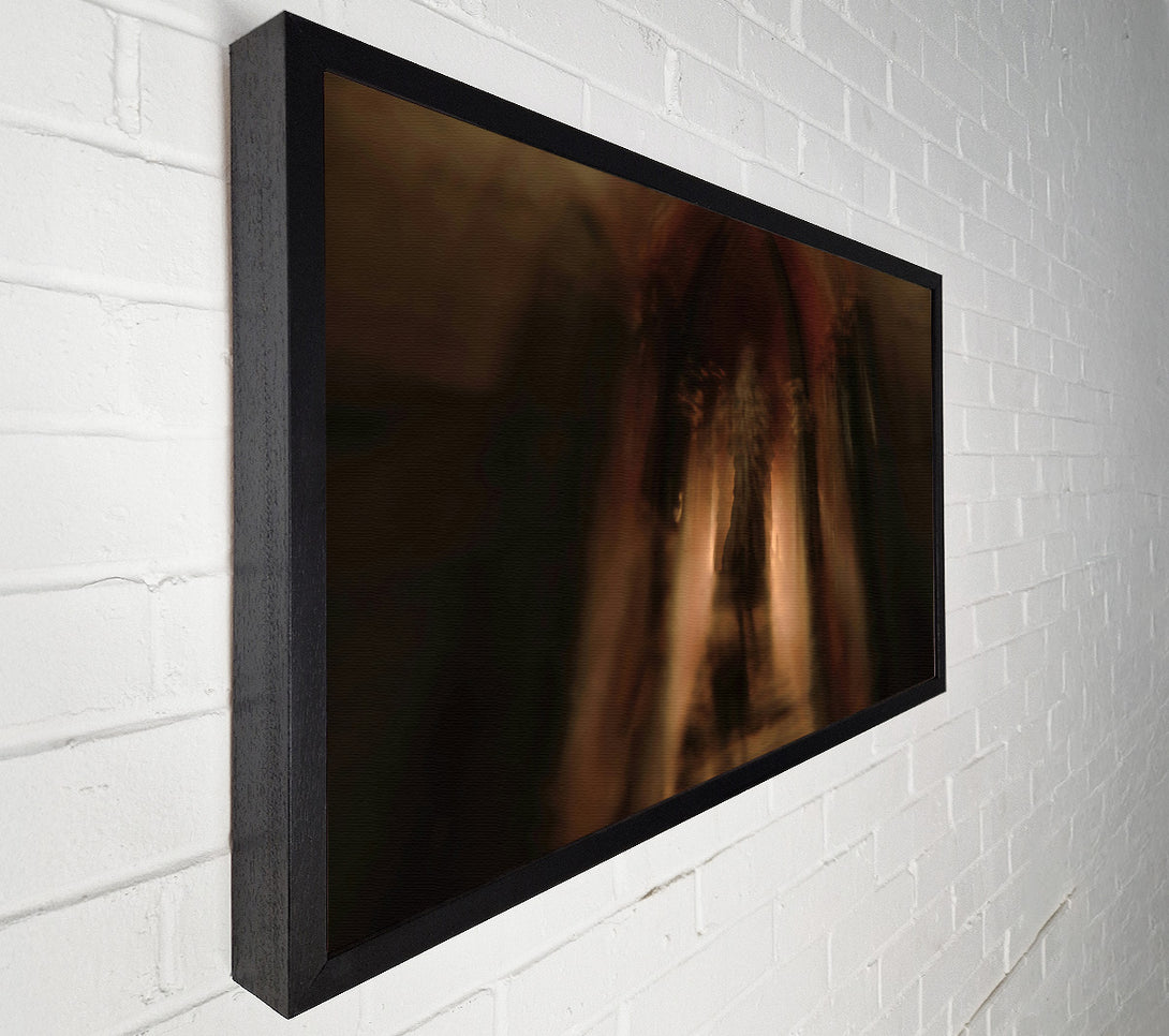  A Canvas Print of Golden Hallway Visions Canvas Art