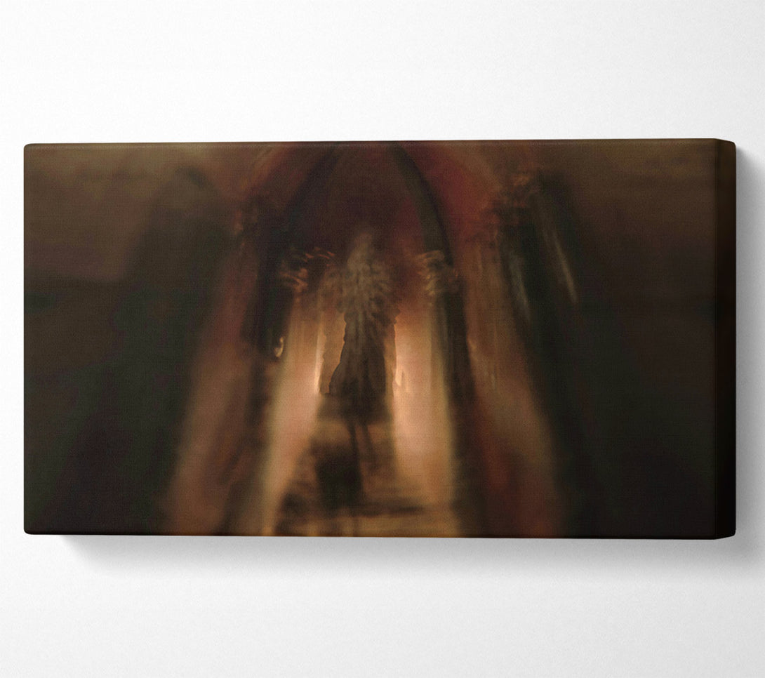  A Canvas Print of Golden Hallway Visions Canvas Art