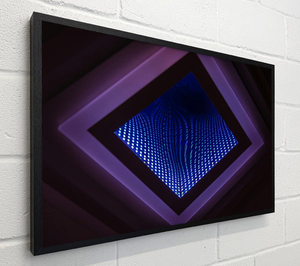 Blue Pixel Frame