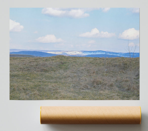 Blue Ridge Hillscape Giclee Print