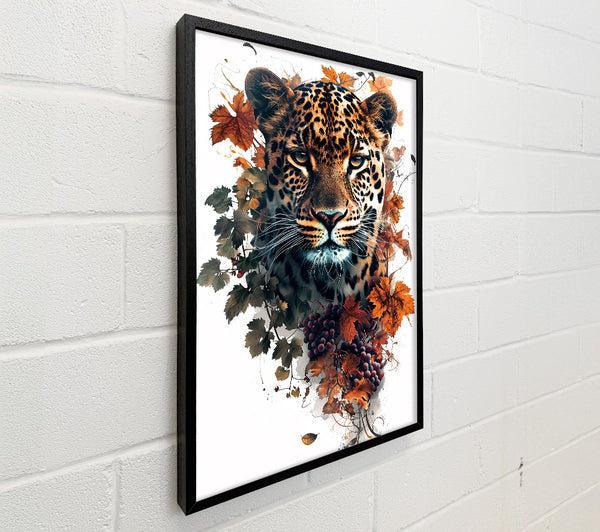 Autumnal Leopard Gaze