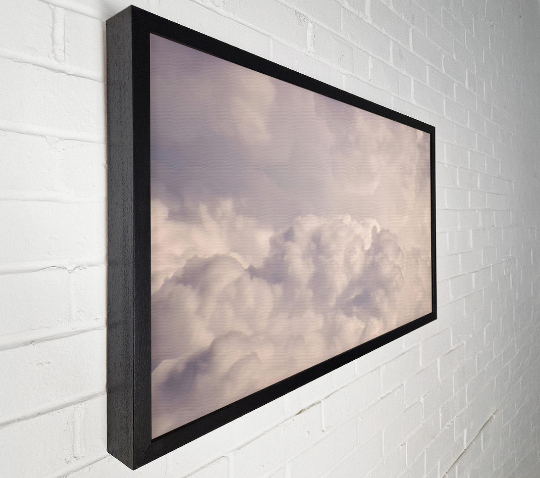  A Canvas Print of Pale Cloudscape Dreams Canvas Art
