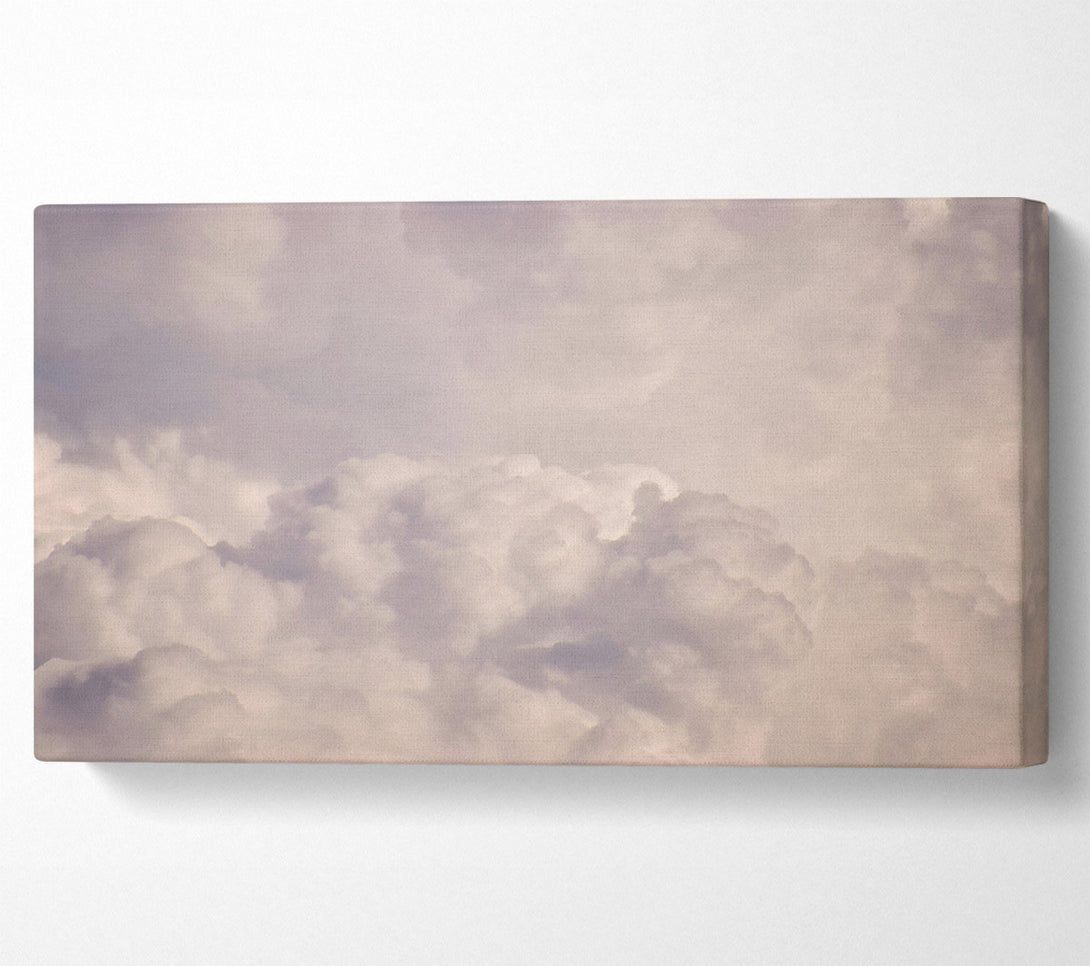  A Canvas Print of Pale Cloudscape Dreams Canvas Art