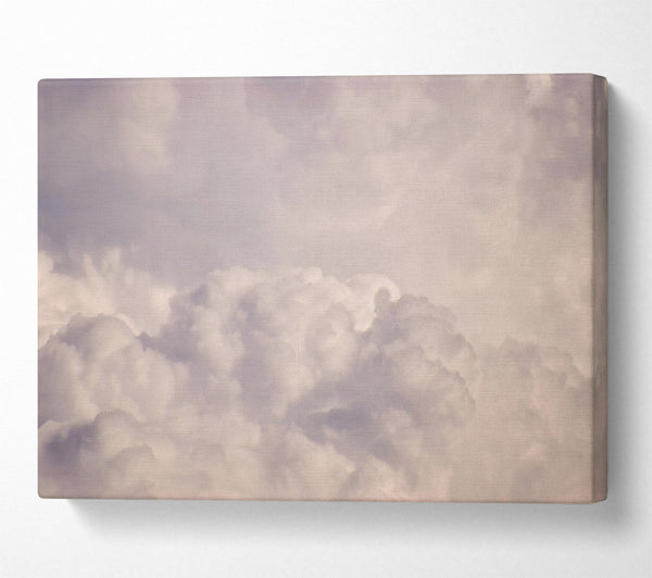  A Canvas Print of Pale Cloudscape Dreams Canvas Art