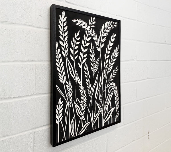 White Wheat Field