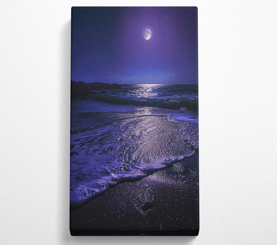 A Canvas Print of Blue Beach Sky Canvas Print