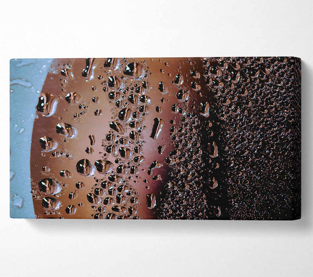  A Canvas Print of Crimson Water Drops Canvas Art