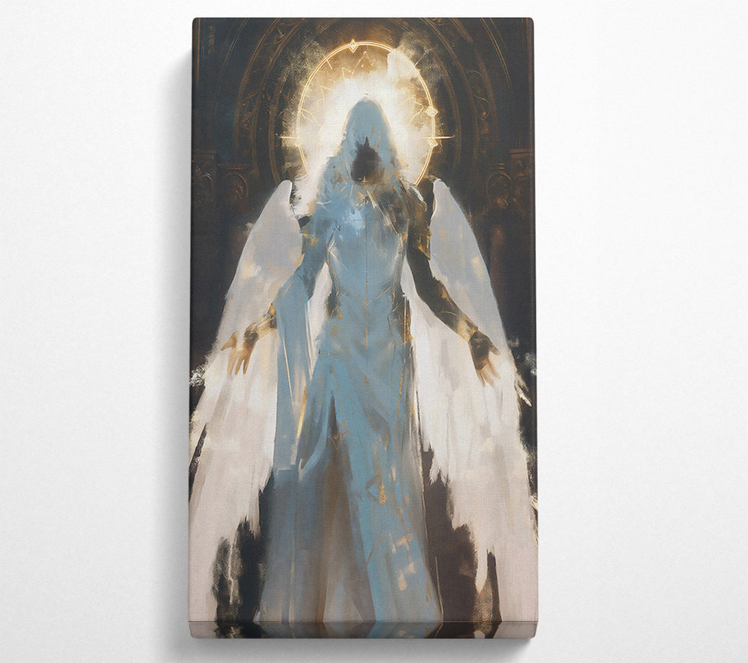  A Canvas Print of Azure Angel'S Halo Canvas Print