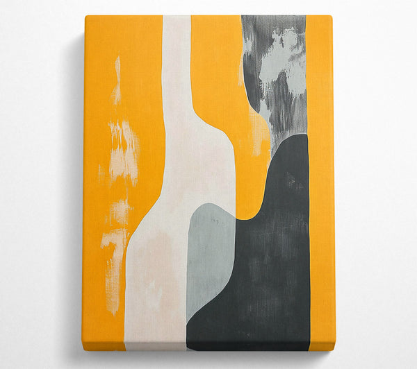  A Canvas Print of Golden Hour Forms Canvas Art
