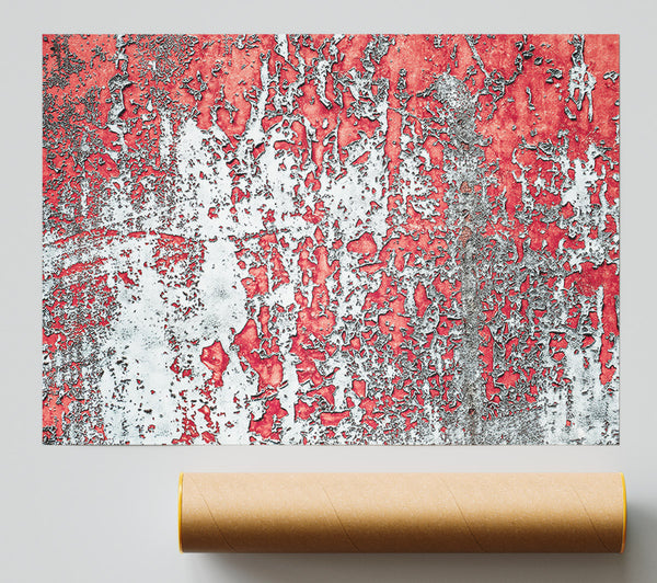 Crimson Peeling Away Giclee Print