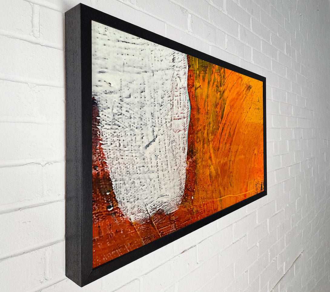  A Canvas Print of Orange Abstract Dream Canvas Art
