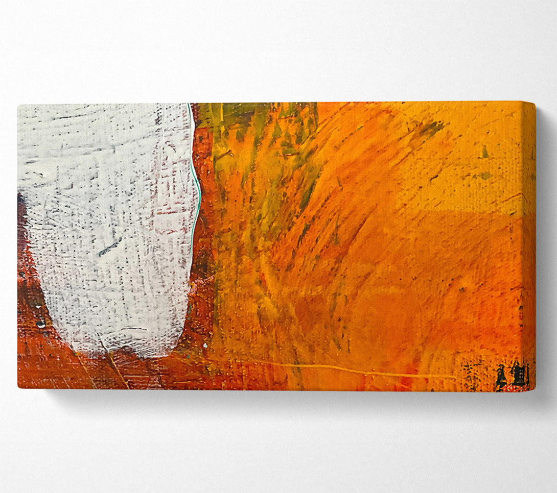  A Canvas Print of Orange Abstract Dream Canvas Art