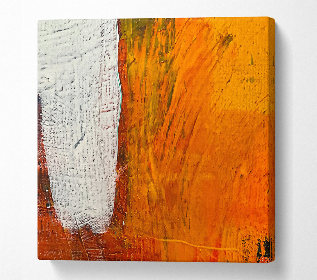  A Canvas Print of Orange Abstract Dream Canvas Art