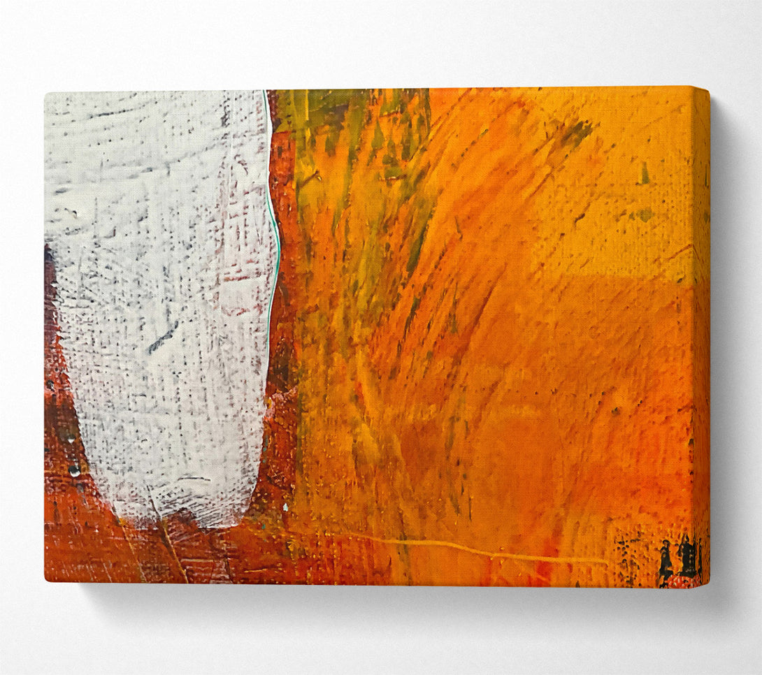  A Canvas Print of Orange Abstract Dream Canvas Art