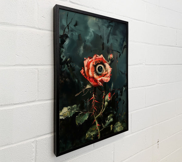 Crimson Eye Of The Rose